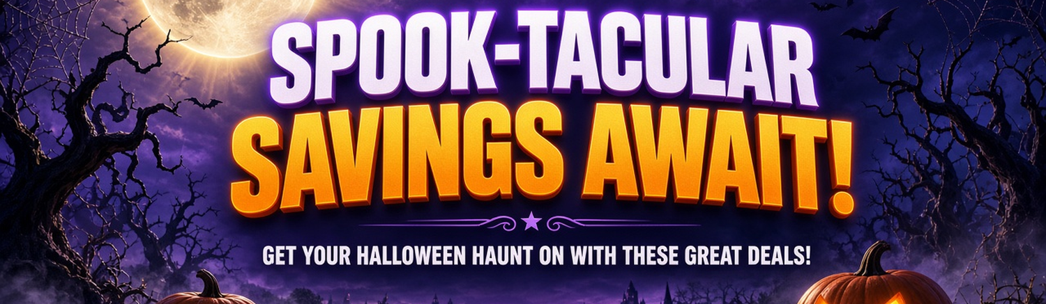 Spooktacular Savings Await Halloween banner
