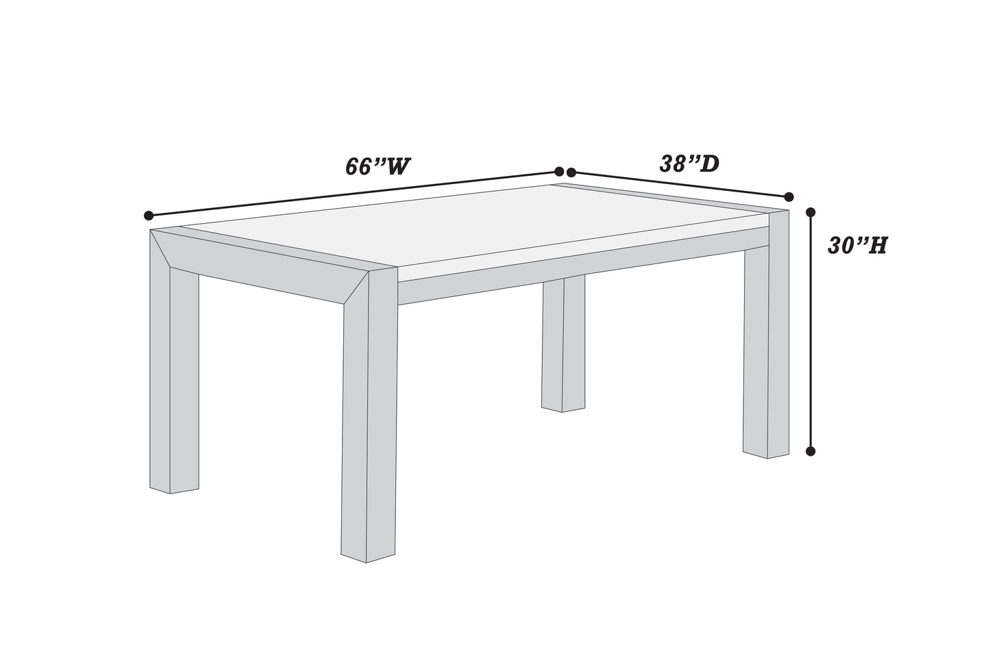Kelvin 6 PC Marble Top Dining Set with Bench