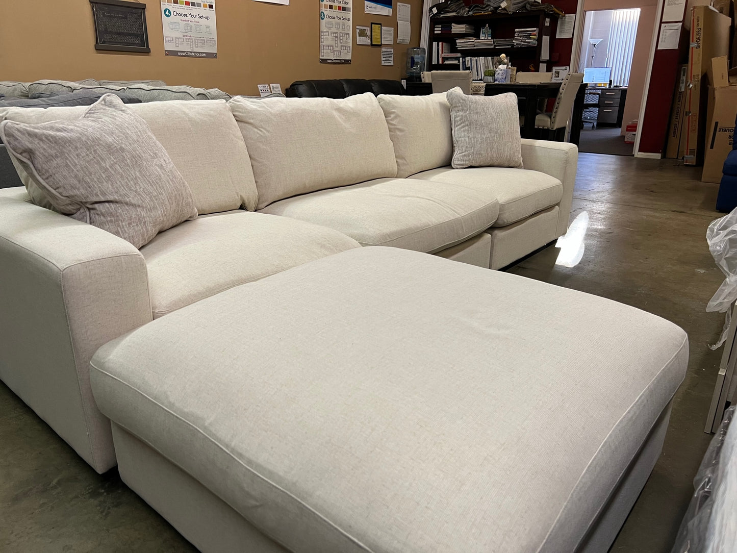 Infinity Feather Cloud Super Plush Modular Sectional Sofa