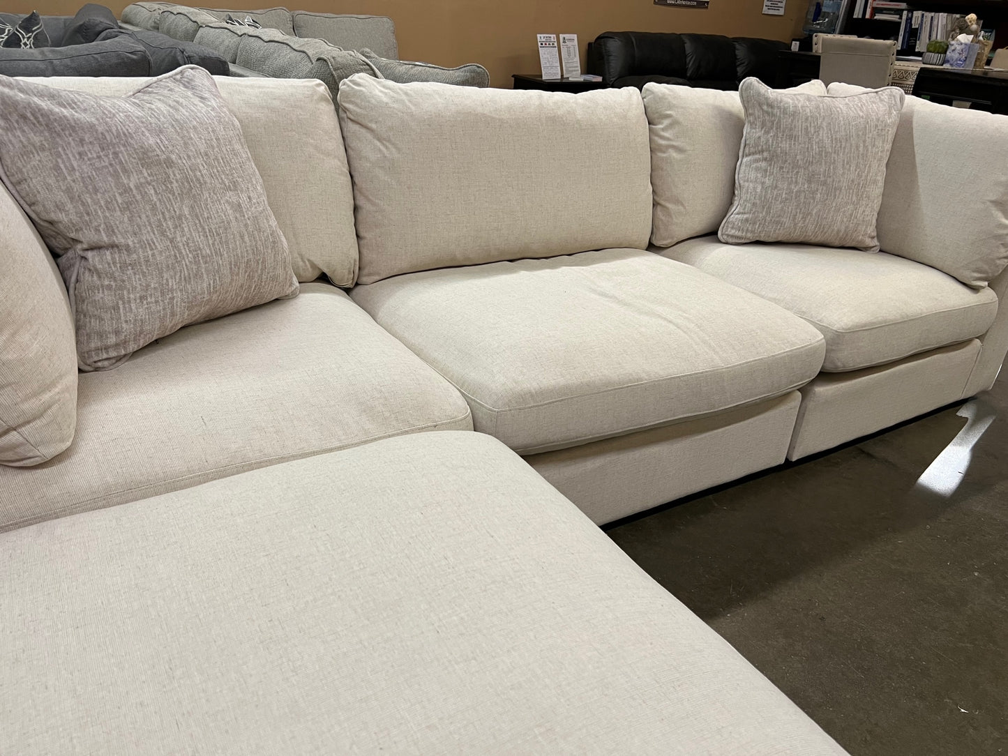 Infinity Feather Cloud Super Plush Modular Sectional Sofa