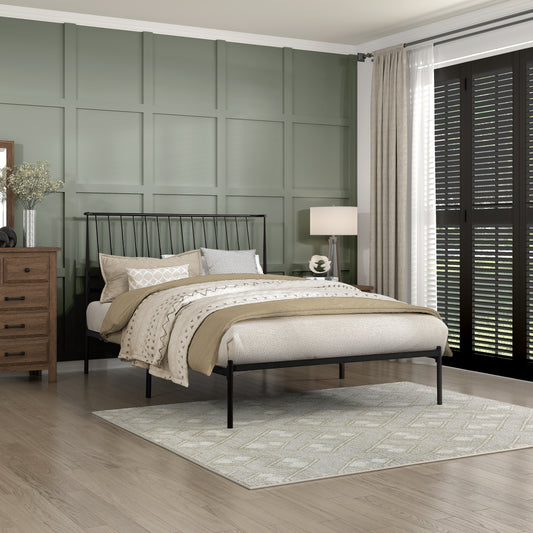 Newton Queen Metal Platform Bed Frame