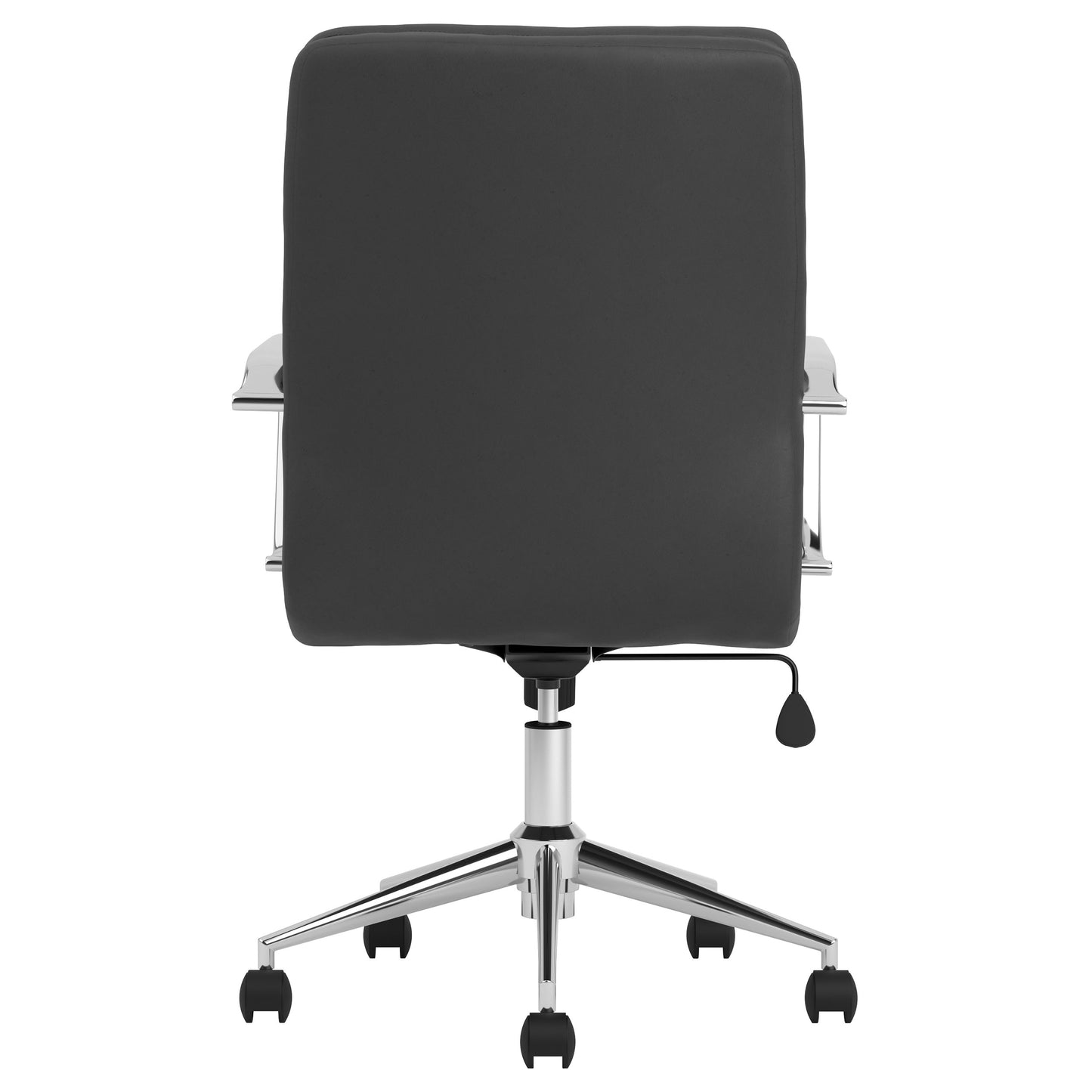 Ximena Standard Back Upholstered Office Chair Black