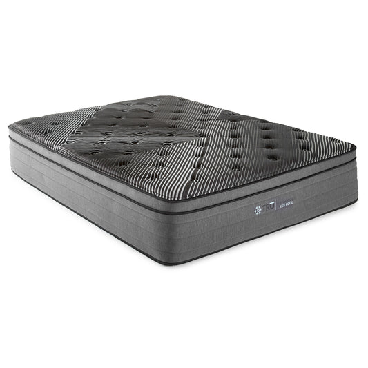 Colchón híbrido de espuma Montlake Twin Cool Euro Top de 15 pulgadas