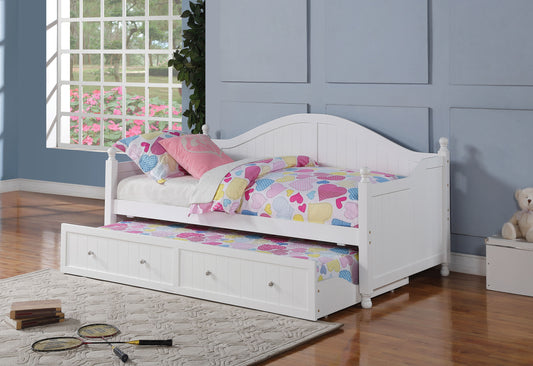 Cama nido individual Julie Ann Wood en color blanco
