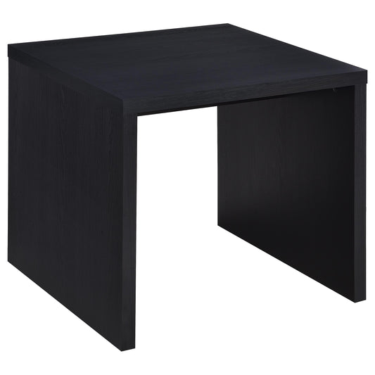 Juego de mesa de centro elevable de 3 piezas Knapp, color negro