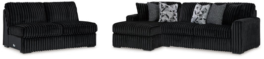 Seccional de 3 piezas con chaise longue Midnight-Madness