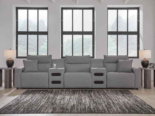 Seccional reclinable eléctrico ModMax II de 5 piezas