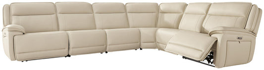 Seccional reclinable Double Deal de 6 piezas