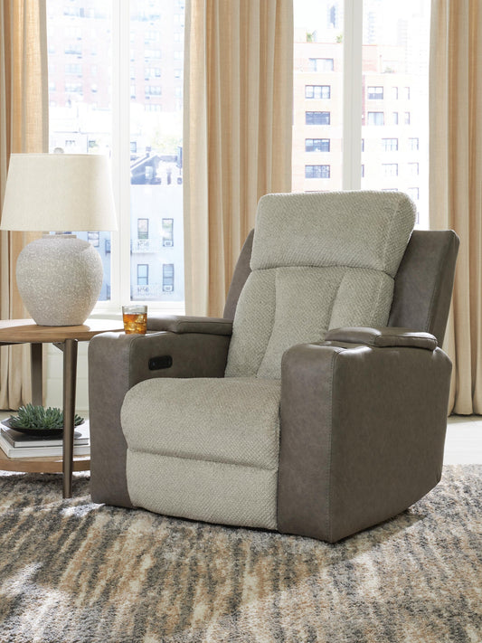 Sillón reclinable eléctrico WhipLash/reposacabezas ajustable