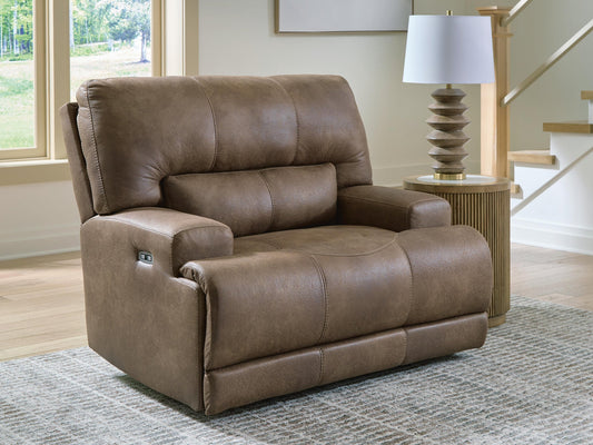 Sillón reclinable eléctrico Beckley Place con reposacabezas ajustable