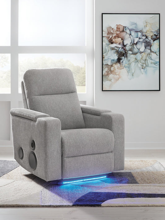 Planeador Pineland PWR REC con sistema de audio