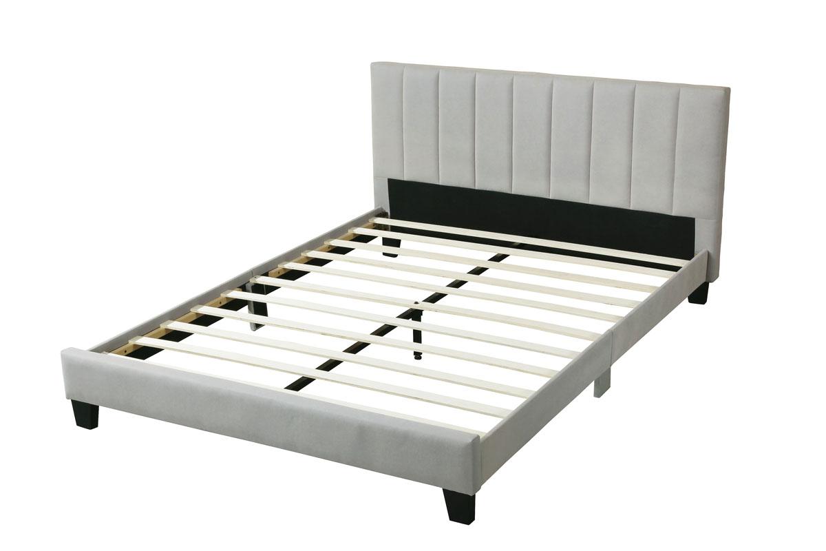 Topeka Cal King Fabric Platform Bed Frame