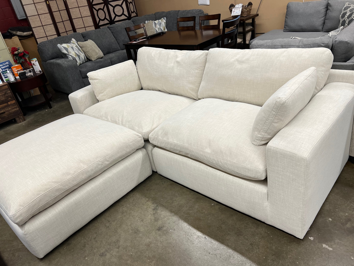 Feather Cloud Sectional Sofa