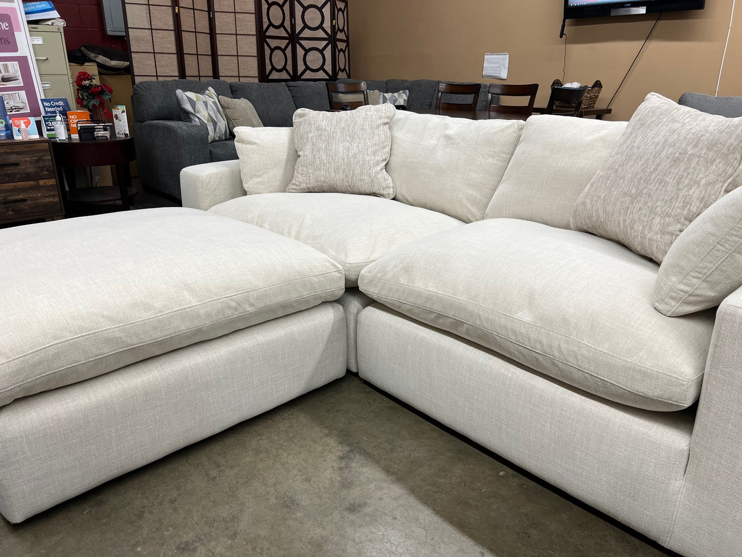 Feather Cloud Sectional Sofa