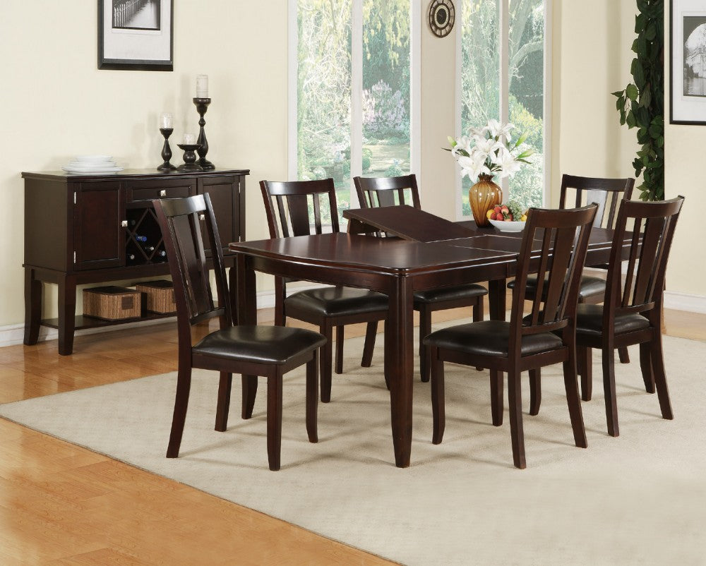 Denver 7Pcs Dining Set Table + 6 chairs