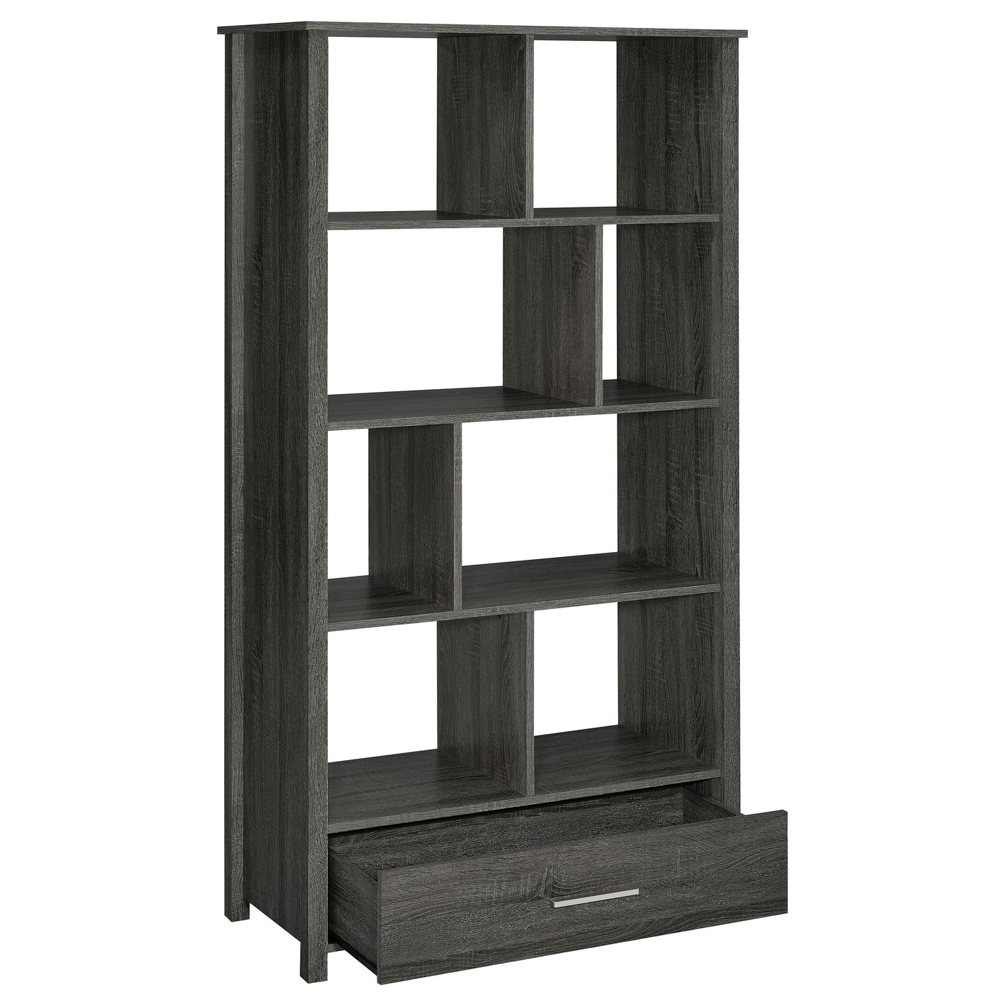 Dylan Rectangular 8-shelf Bookcase