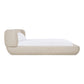 Château Modern Cream Fabric Bed Frame
