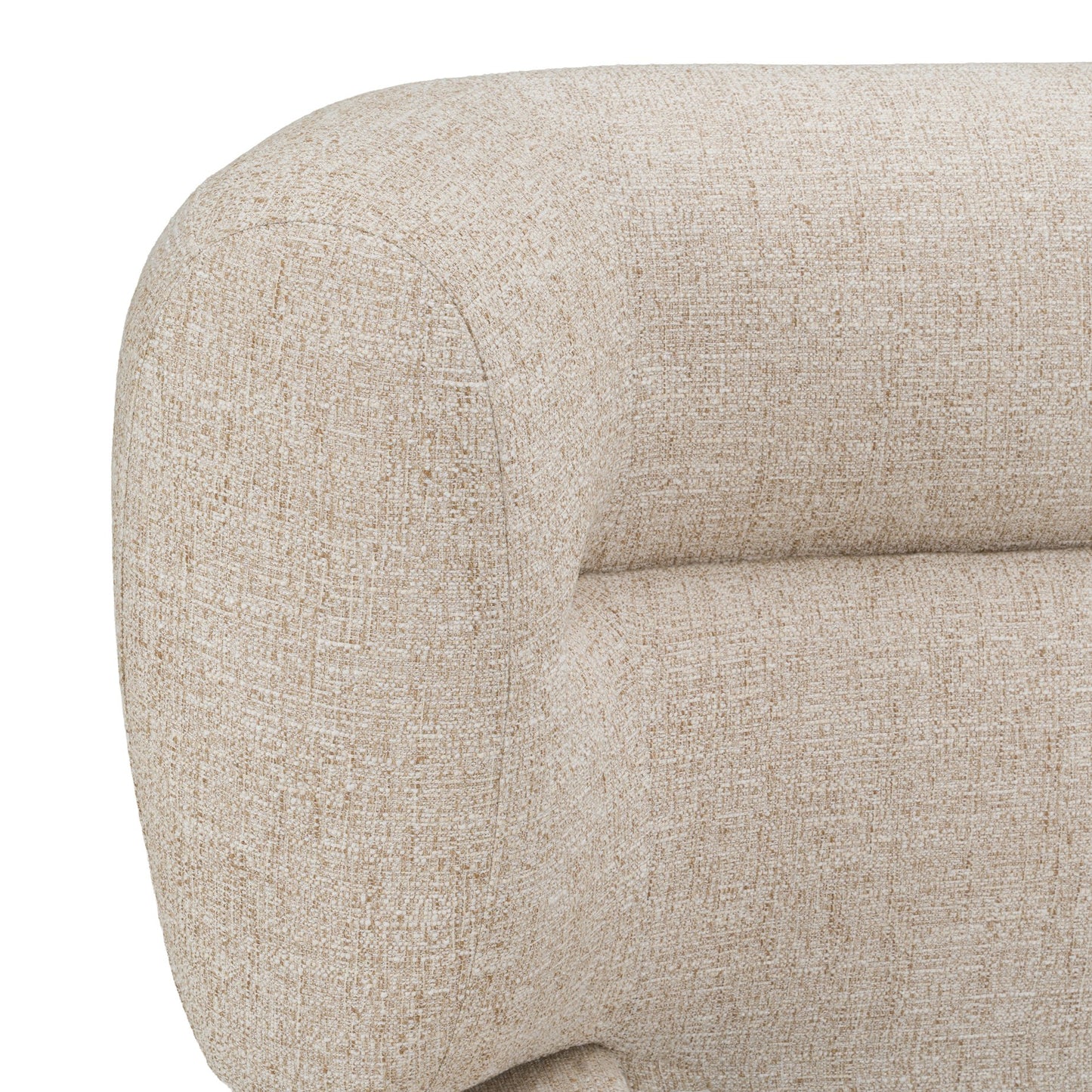 Château Modern Cream Fabric Bed Frame