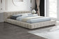 Unity Queen Taupe Color Bed Frame