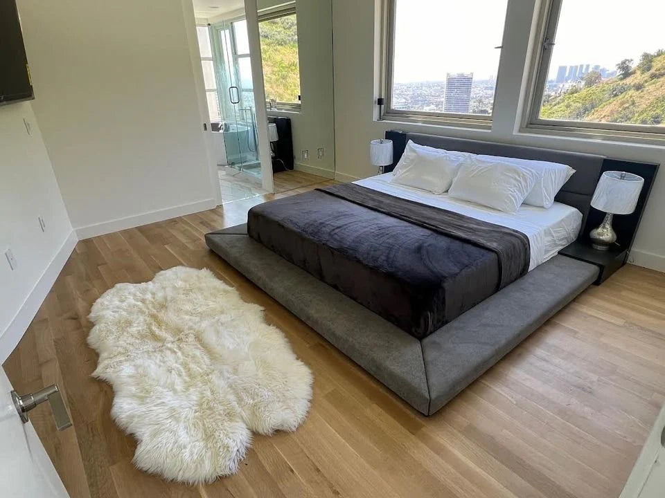Dentari Cal King Low Profile Platform Bed Frame