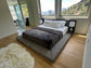 Dentari Cal King Low Profile Platform Bed Frame