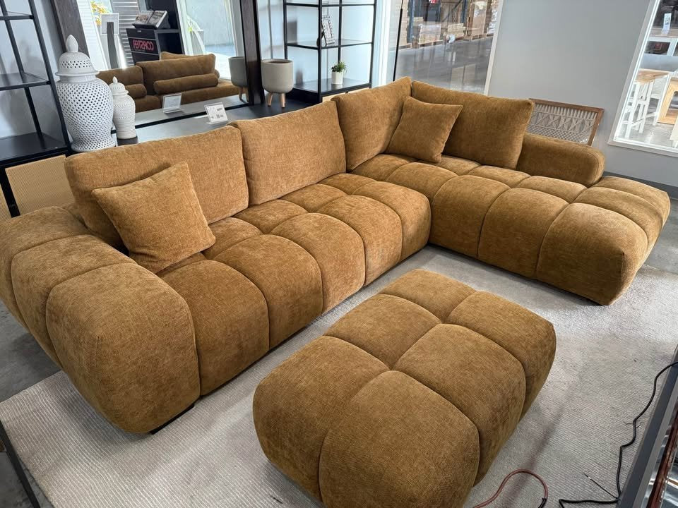 Monterey Sectional Sofa Set - Sectional - Ottoman - Chair
