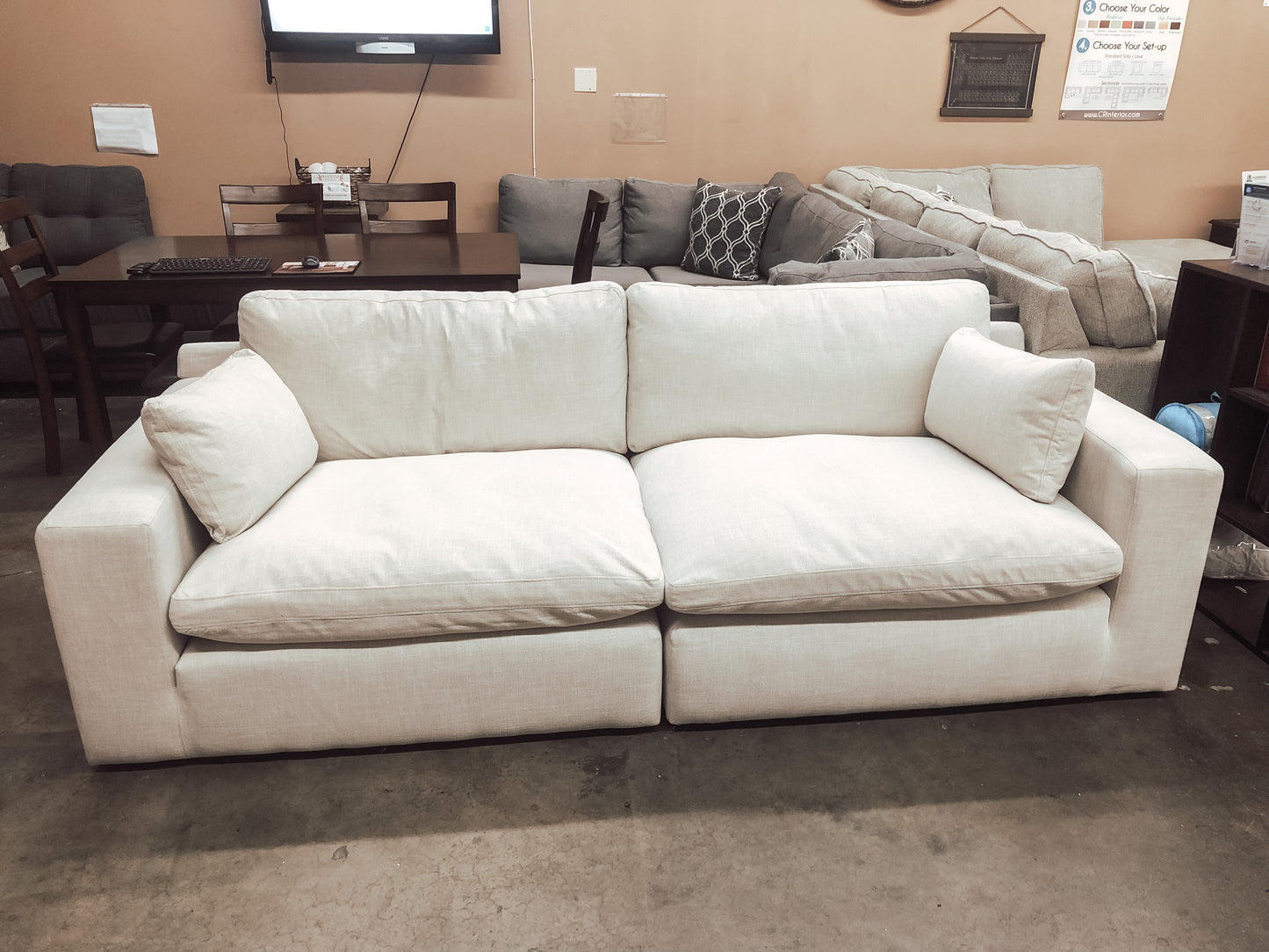 Feather Cloud Sectional Sofa