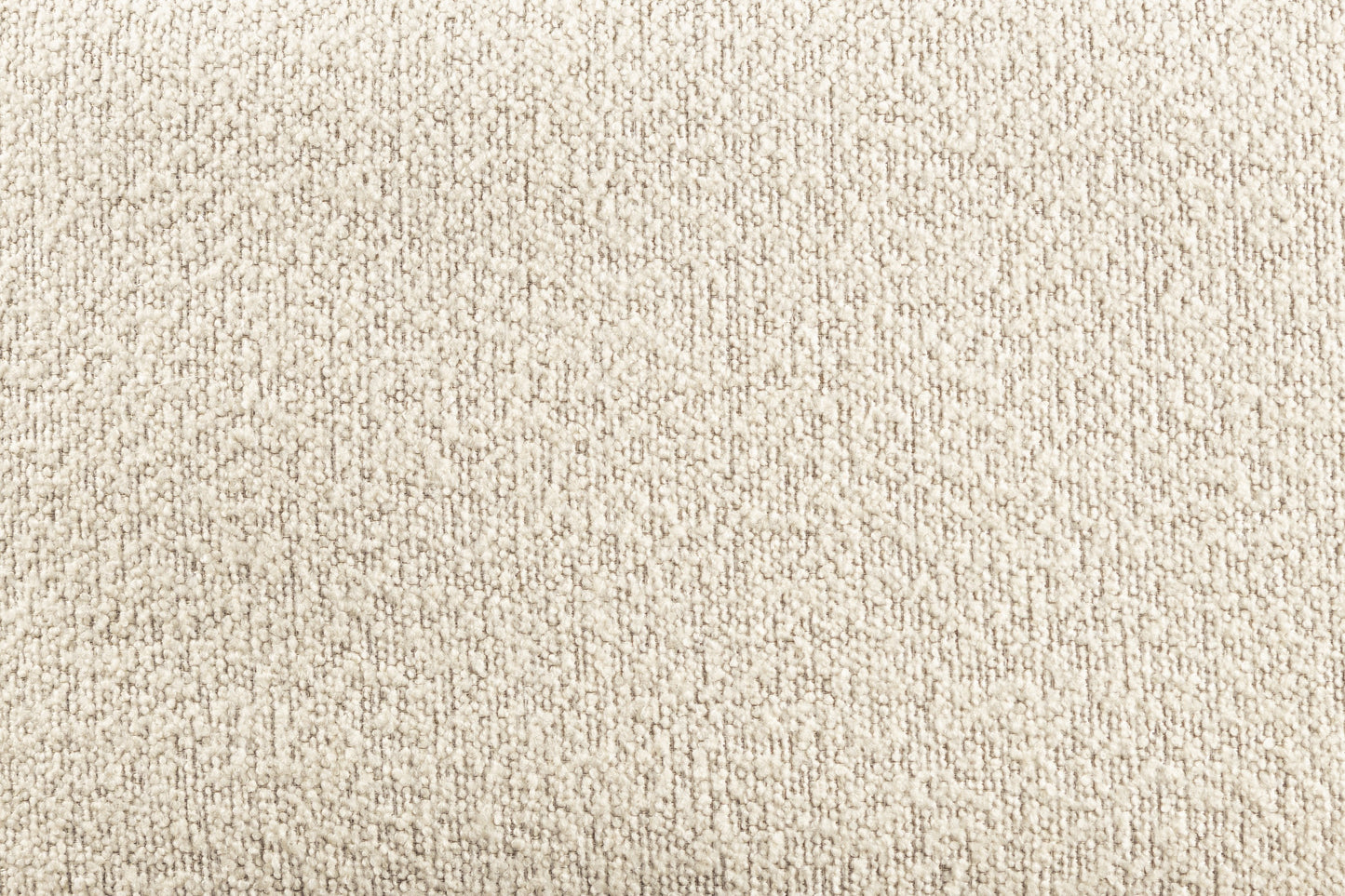 Ivory Boucle Designer Sectional Sofa Couch