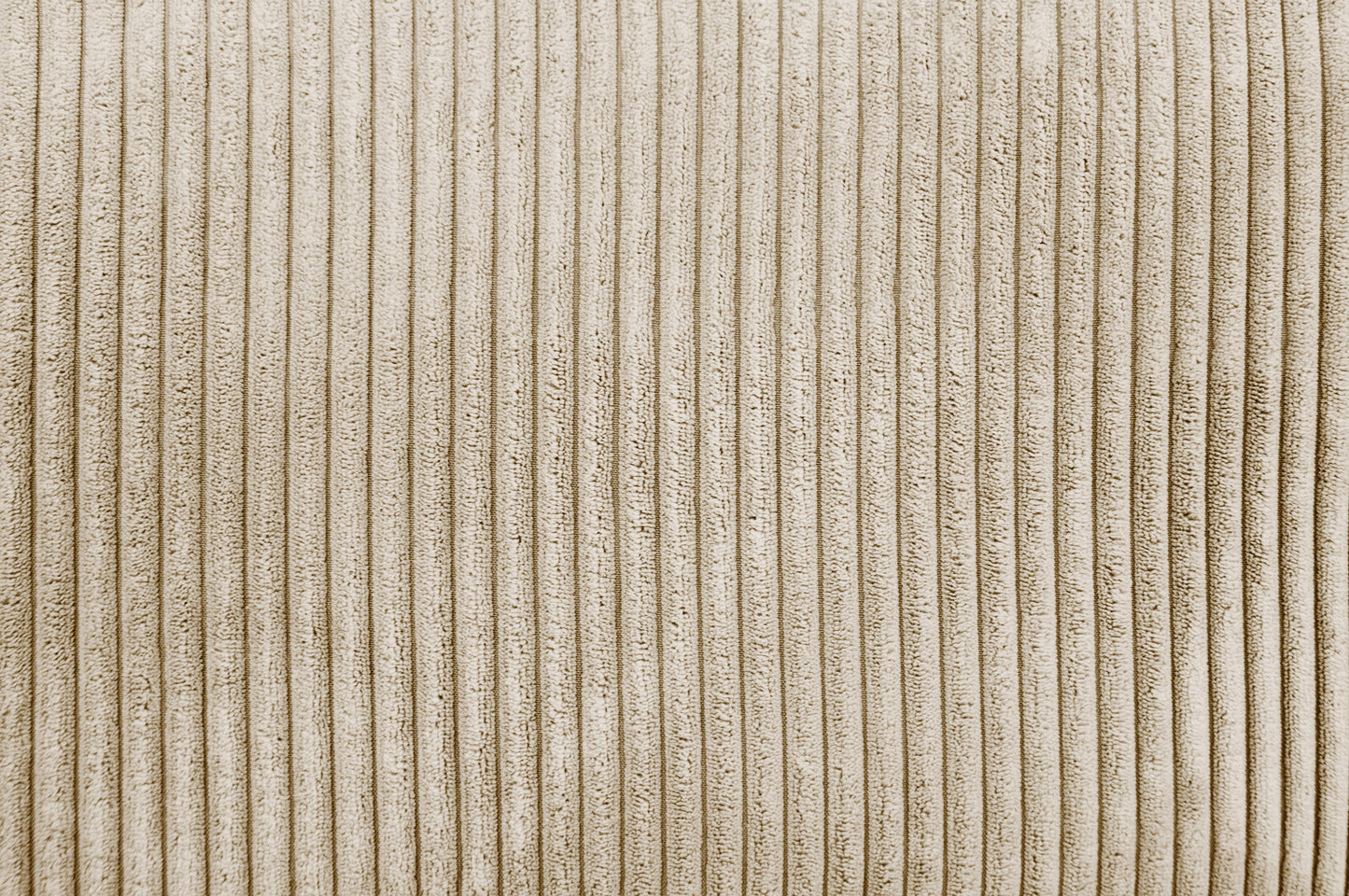 Willis Beige Cord Sectional Sofa Couch