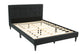 Shrader Queen Dark Grey Platform Bed Frame