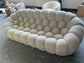 Light Tone Boneless Bubble Couch