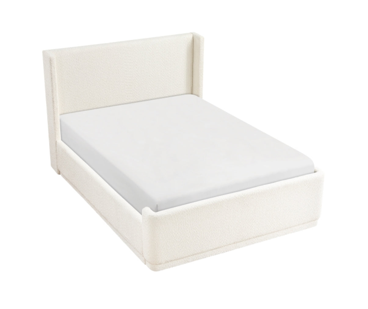 Marco de cama de plataforma de tela Barbara Full