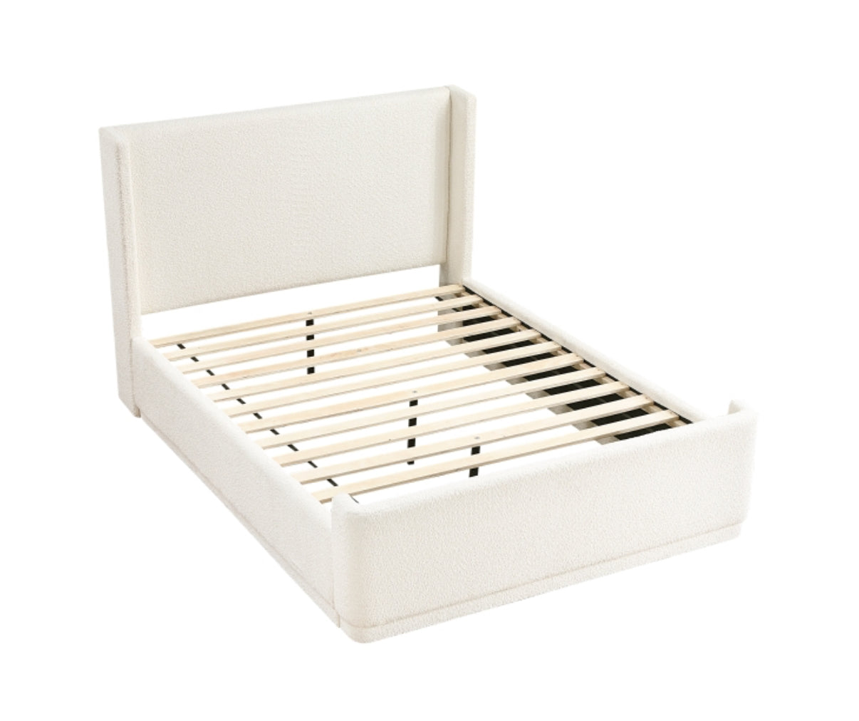 Marco de cama de plataforma de tela Barbara Full