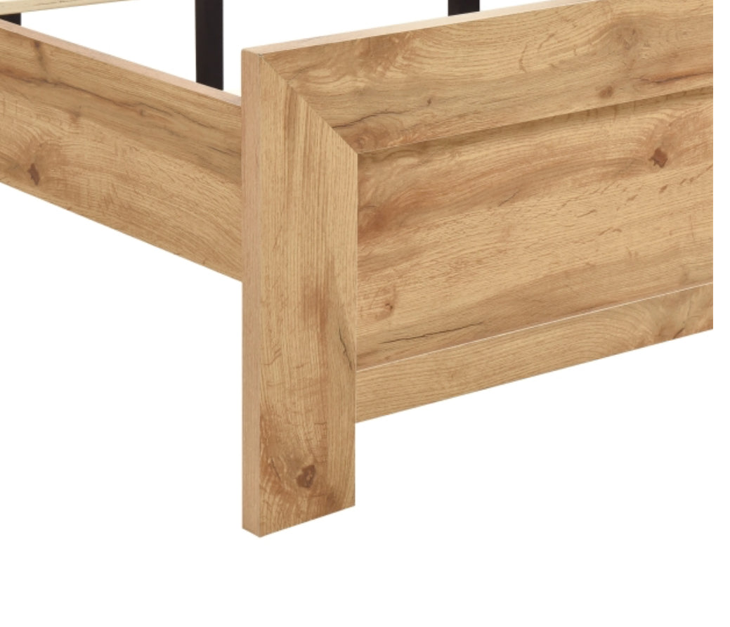 Doncic 4 PC Natural Color Bedroom Set