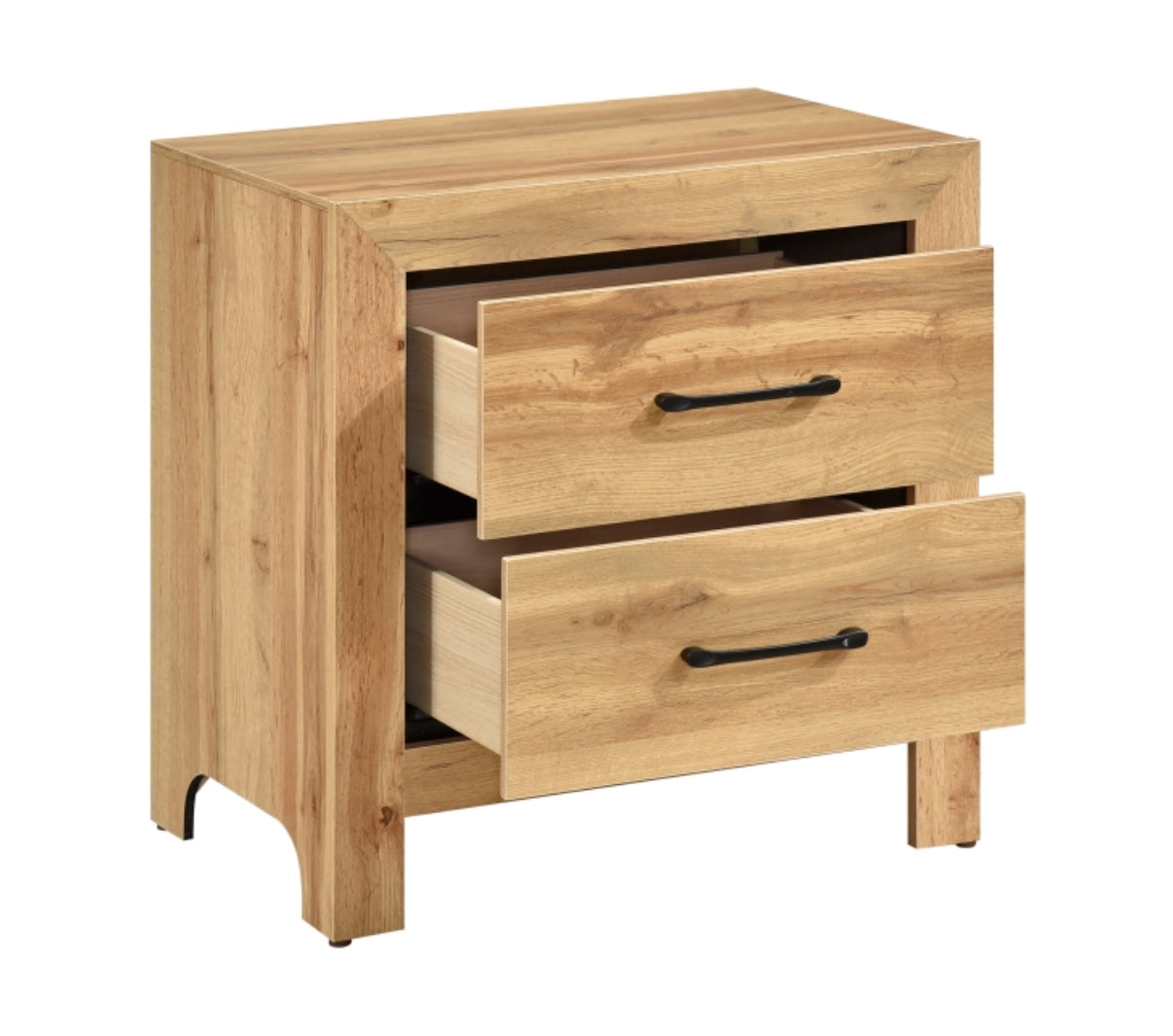 Doncic 4 PC Natural Color Bedroom Set