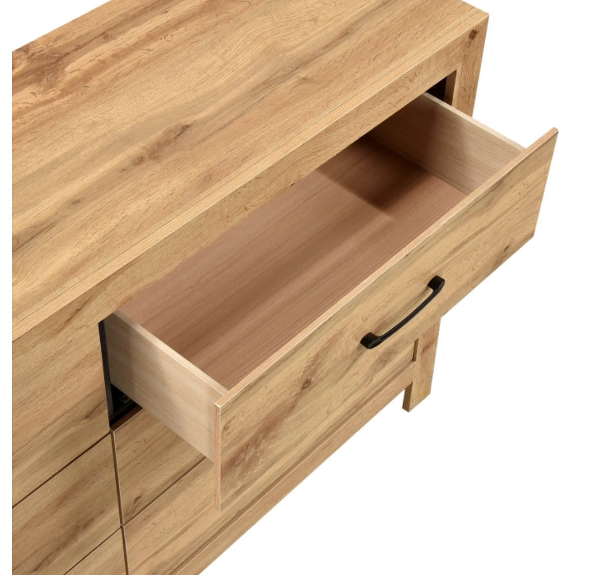 Doncic 4 PC Natural Color Bedroom Set