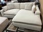 100" Dreamscape Right Side Facing Feather Cloud Sectional Sofa