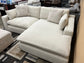 102" Dreamscape Right Side Facing Feather Cloud Sectional Sofa