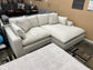 100" Dreamscape Right Side Facing Feather Cloud Sectional Sofa