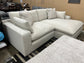 100" Dreamscape Right Side Facing Feather Cloud Sectional Sofa