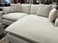 100" Dreamscape Right Side Facing Feather Cloud Sectional Sofa