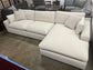 144" Right Side Facing Dreamscape Feather Cloud Sectional Sofa Couch