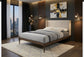 Cameron Mid Century Modern Queen Platform Bed Frame