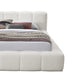 Marco de cama Jackson King Size en color crema claro