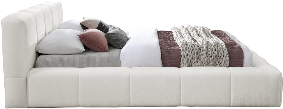 Marco de cama Jackson King Size en color crema claro