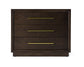Chalet Contemporary Brown Oak Nightstand