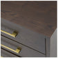 Chalet Contemporary Brown Oak Nightstand