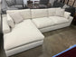 140" Right Side Facing Dreamscape Feather Cloud Sectional Sofa Couch — Left Side Facing