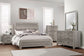 Doncic Queen Rustic Wood 4 PC Bedroom Set