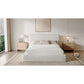 Mamu bed in a bedroom, front view